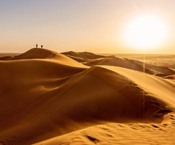 sunset in Salalah