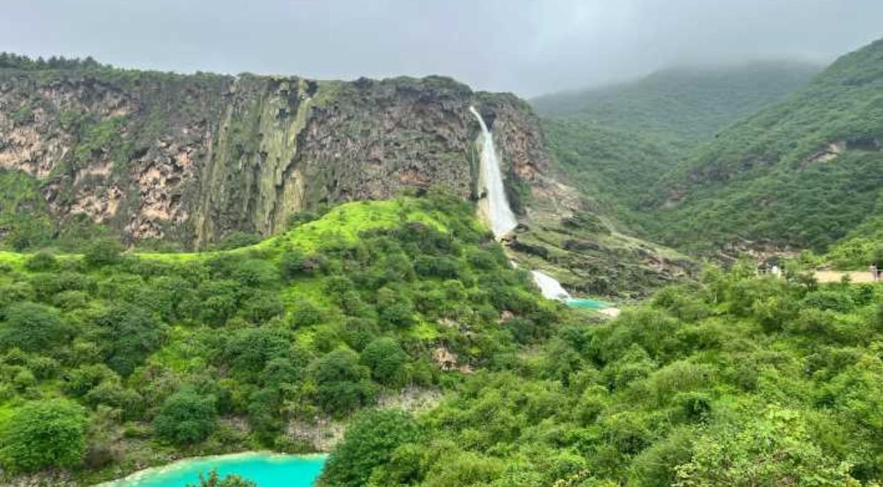 beautiful mountains in Salalah