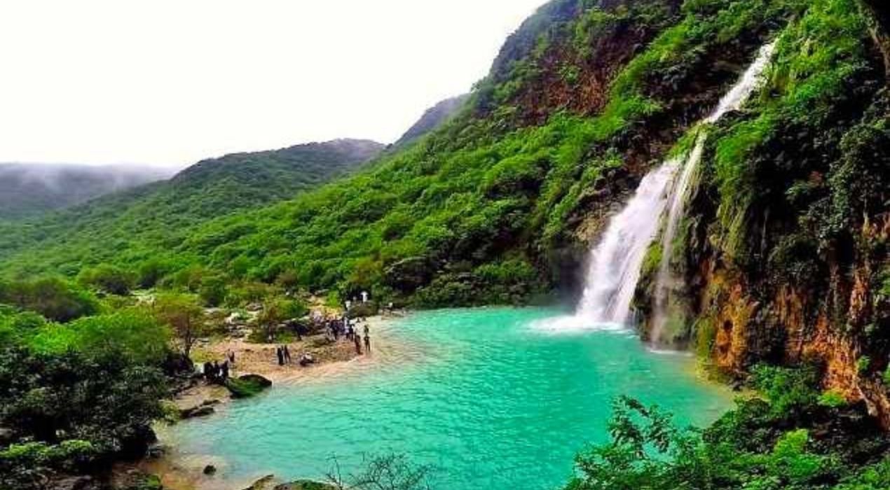 Waterfalls in Oman