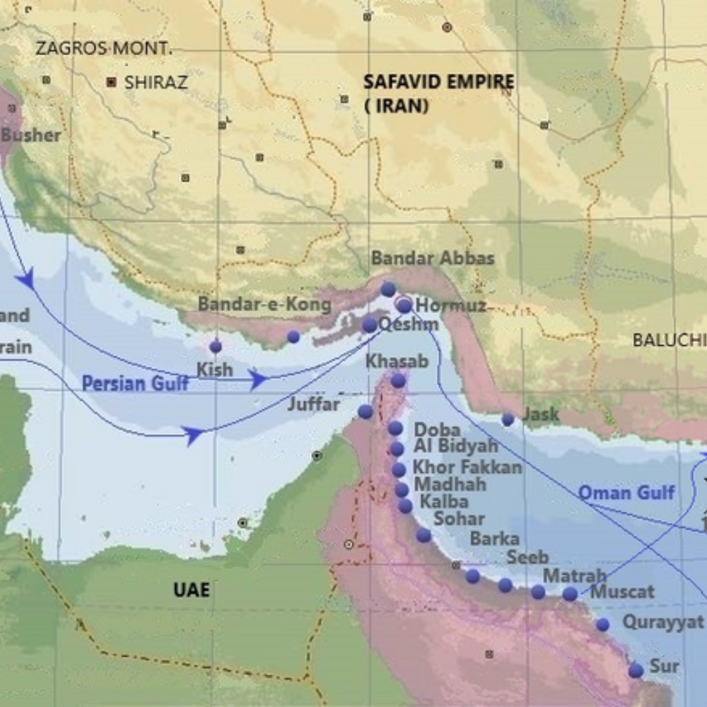 Khasab Oman Map