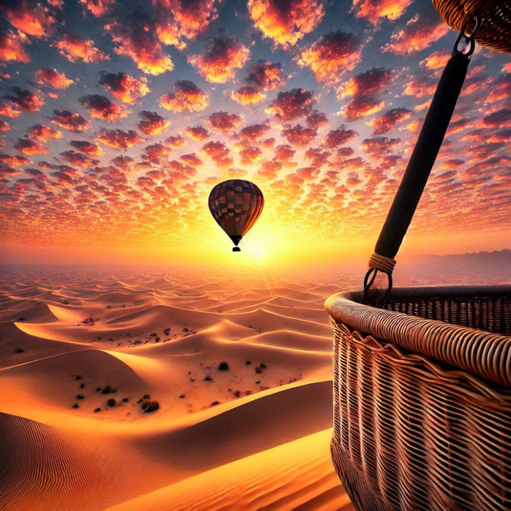 hot air balloon oman