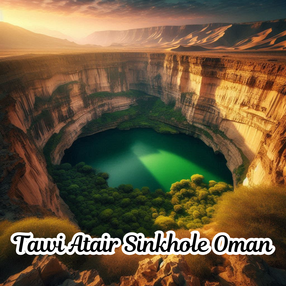 Tawi Atair Sinkhole Oman