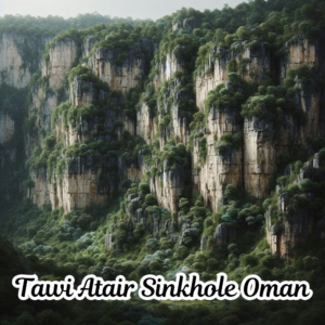 Tawi Atair Sinkhole Oman