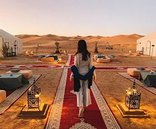 Camping in Wahiba Sands & Wadi Bani Khaled Tour
