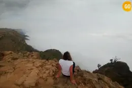 breathtaking summitof Samhan Mountain