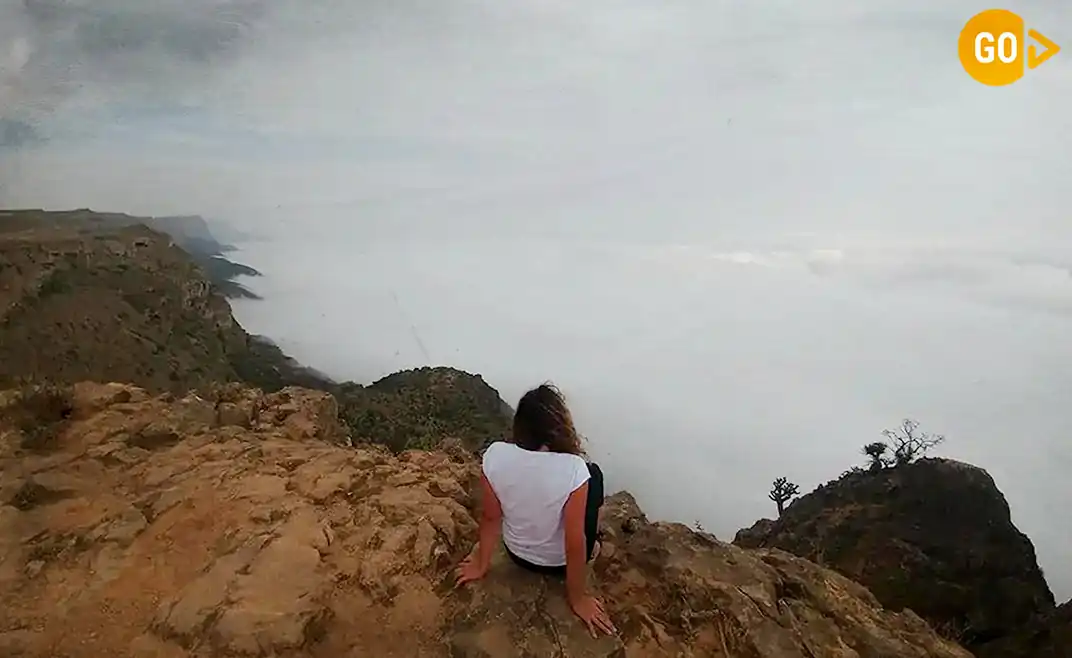 breathtaking summitof Samhan Mountain