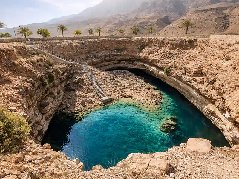 Bimmah-Sinkhole Go Safari Salalah Tour, Oman Tours Muscat Tours
