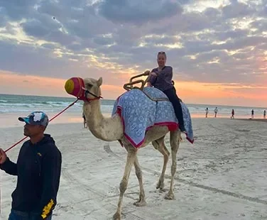 Camel Riding At Salalah Beach