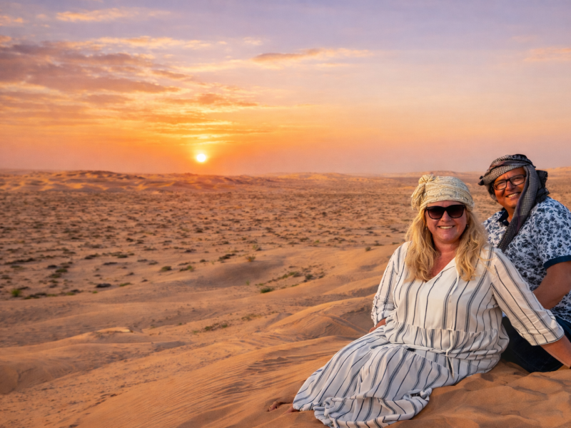 Desert Sunset Oman
