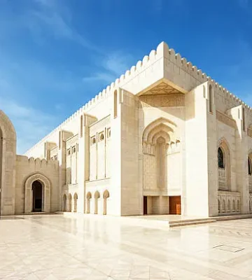 Sultan Qaboos Grand Mosque Muscat