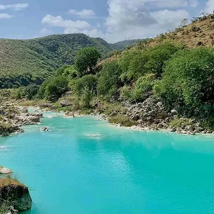 Turquoise Pools Wadi Darbat