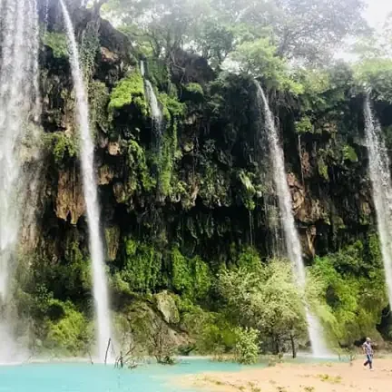 Waterfalls in Salalah