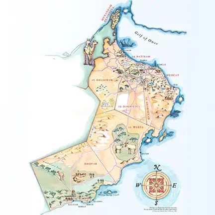 Why You Need Maps for Oman Travel