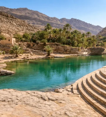 day trip from muscat to wadi shab​