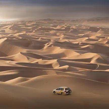 luxury desert safari Oman